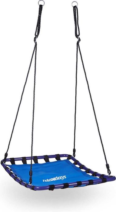 Relaxdays гнездо  люлка правоъгълник - градинска люлка до 100 кг