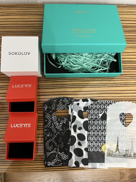 Коробочки б/у под украшения