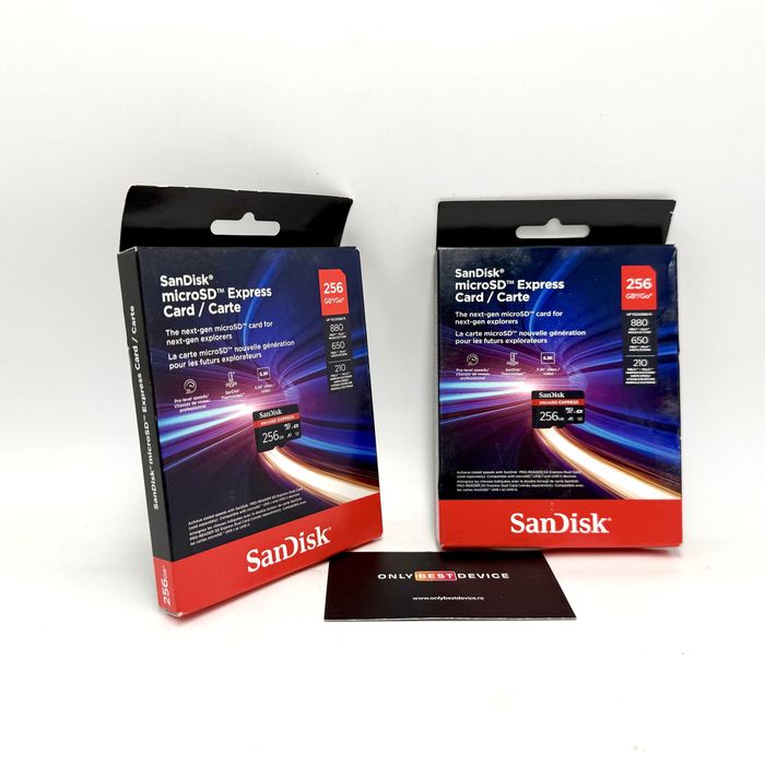 Card Memorie microSDXC SanDisk Express 256GB