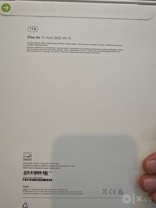 Yangi ipad 11 inch 1TB