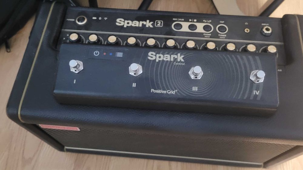 Amplificator Chitara/Bass Positive Grid Spark 2 + Footswitch
