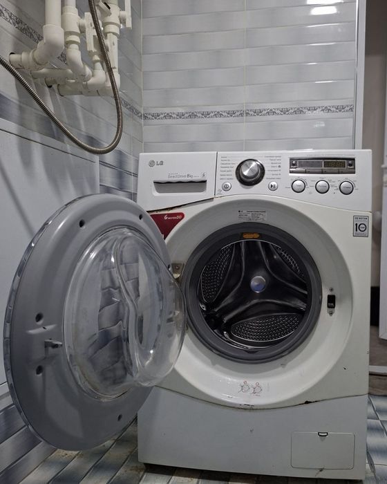 Зудлик билан  8 кг LG кир ювиш машинаси сотилади
