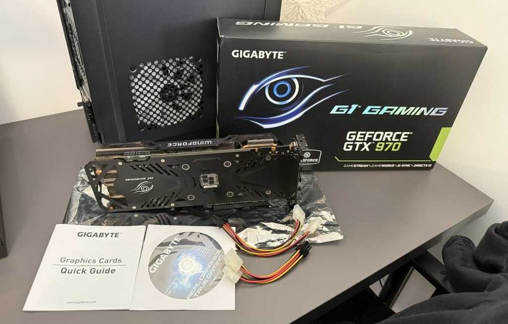 Gigabyte, Nvidia GTX 970, 4GB GDDR5/256 bit, PCI-E 3.0 (Full Box)