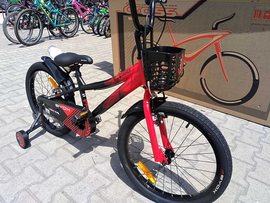 BYOX Велосипед 20" WINNER червен