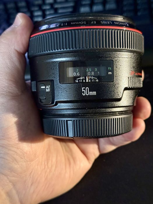 Canon EF 50 mm 1.2