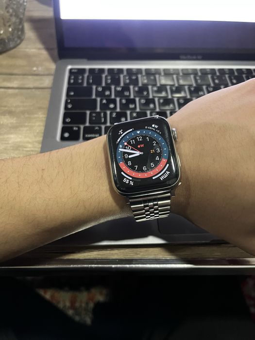 Apple watch 5 44 stainless steel