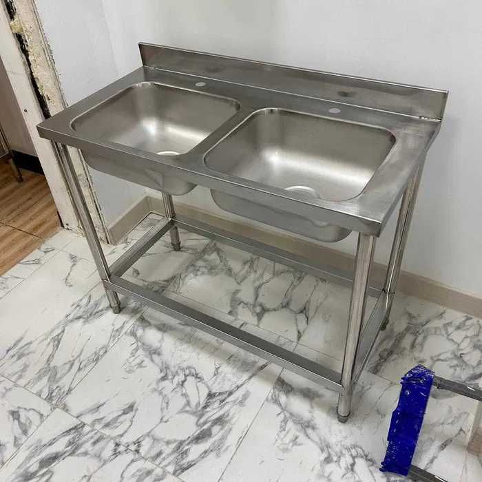 Ванна моечная, мойка, котломойка 1-3 секций, смесители/душ для кафе