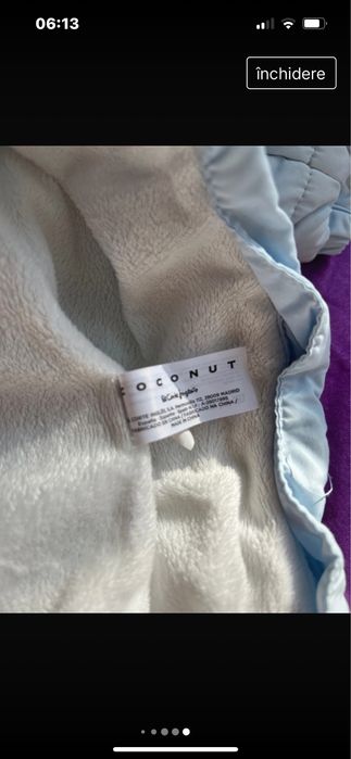 Combinezon de iarna coconut 74-80