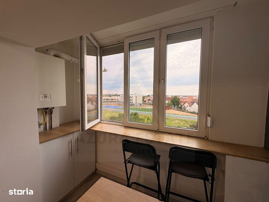 Studio utilat cu balcon si bucatarie separata zona Calea Dumbravii