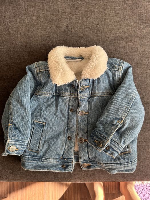 Бебешко дънково яке 74 размер