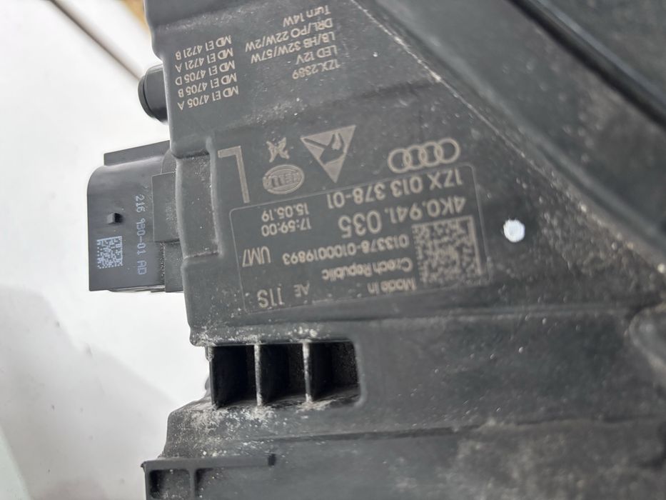 Ляв фар за Ауди А6 Ц8 фул лед Матрикс Audi A6 C8 Matrix 4KO.941.035