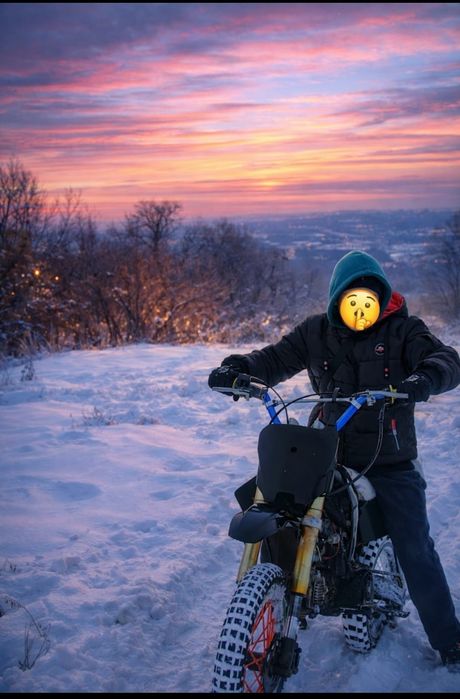 Продам мотоцикл 110 питбайк