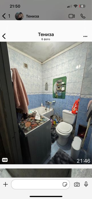 Продам 2 х комнатную