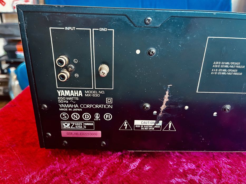 Aparataj Yamaha Mx630 nu(Akai,Jvc,Aiwa,Sony)