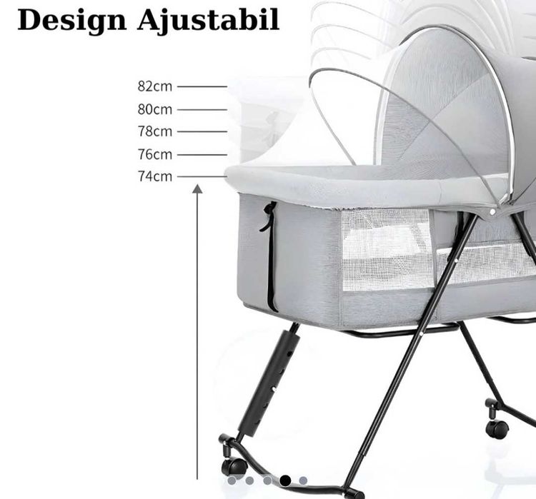 Pătut de bebelusi pliabil