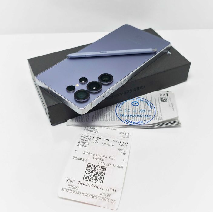 НОВ•Samsung S25 Ultra 256GB SilverBlue