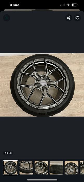 кованые диски и шины