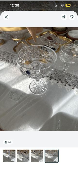 Гусевский Хрусталь большая конфетница