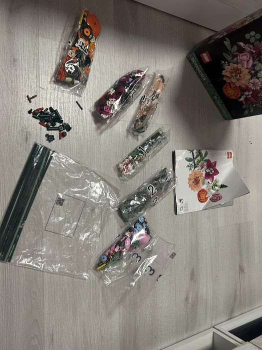 Lego цветя букет
