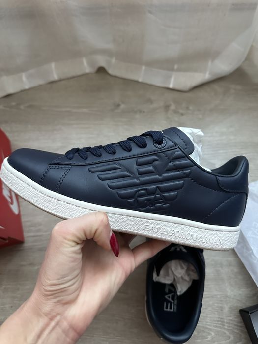 Кожени кецове EA7