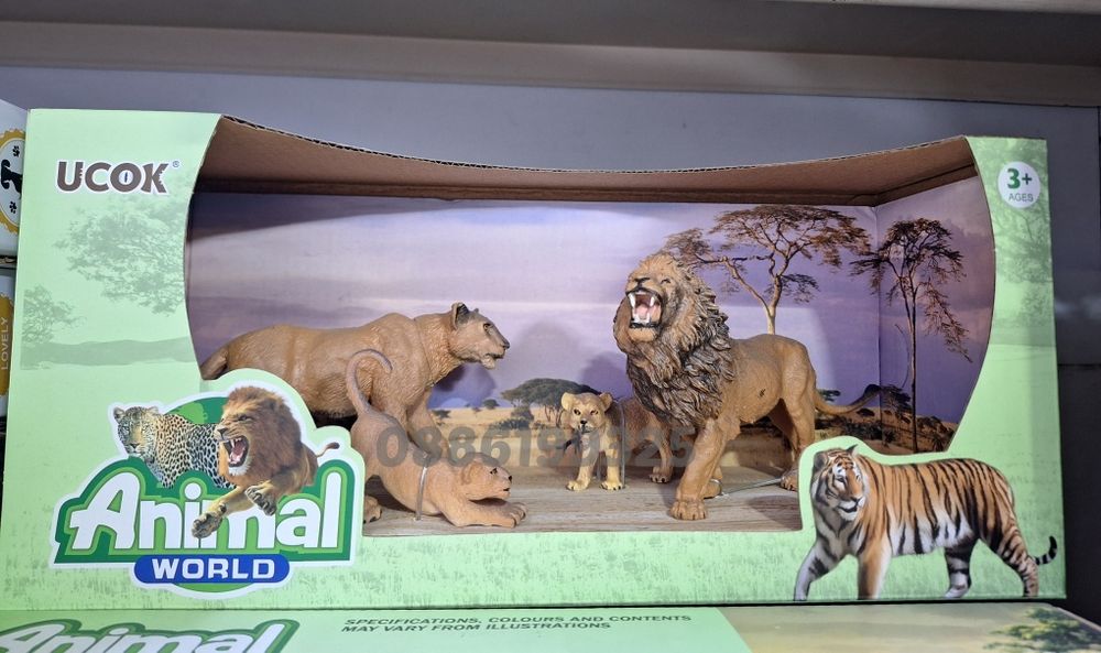 Комплект фигурки Лъвове, Реалистични Лъвове фигурки Животни