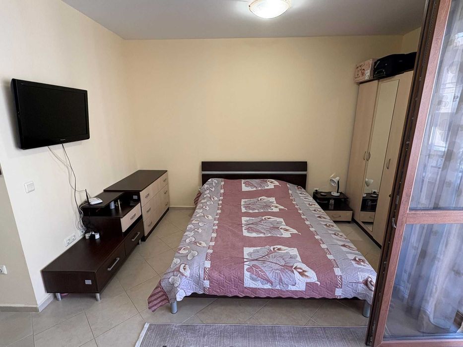 Обзаведен едностаен апартамент в централна част, к-с „Каскадас 2“