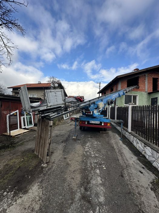 Мобилен  строителен асансьор под наем-30м, 300кг. Перник, София