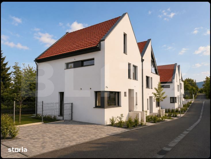 Duplex, 4 dormitoare, 3 bai, 169 mp utili, gradina 137 mp, Zona Buna Z