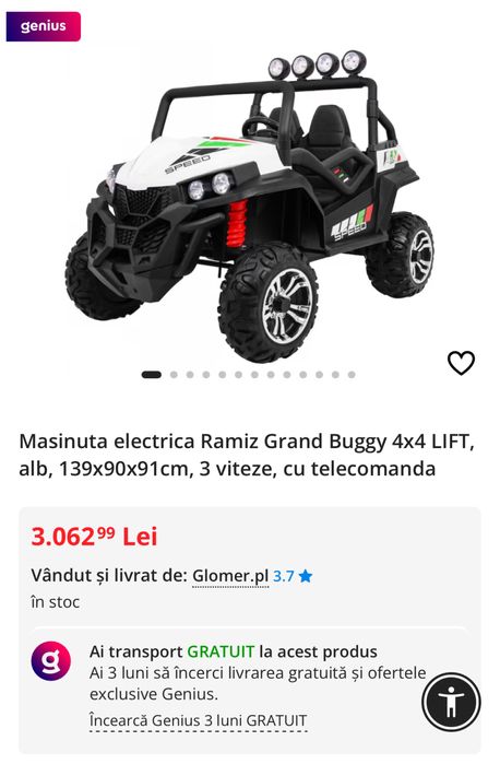 Masinuta electrica Buggy