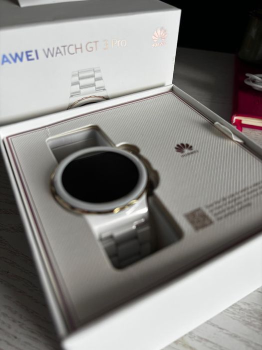 Huawei Watch GT 3 Pro Ceramic Alb – Ca Nou