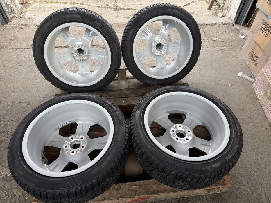 Jante originale Audi A7/S7 A6/S6 cu anvelope iarna 245/45 R19