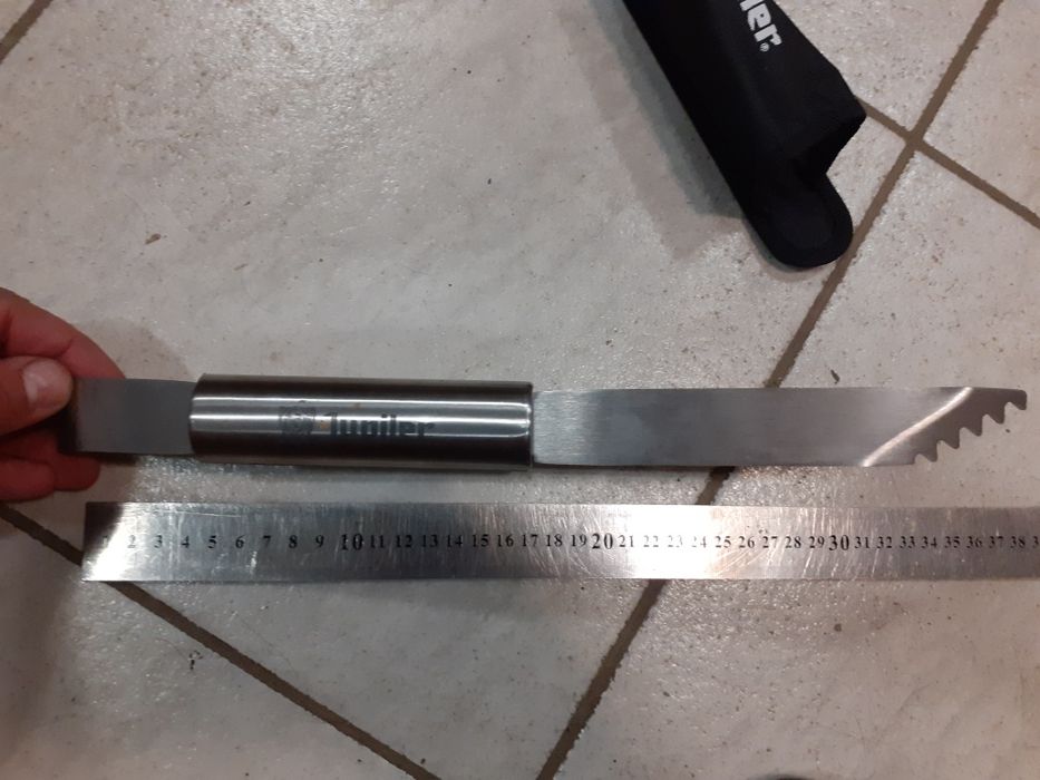 Метална щипка за месо за барбекю Юпитер