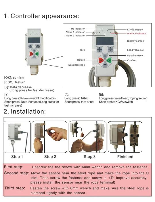Telecontrol pult — sanoat uchun mo‘ljallangan.