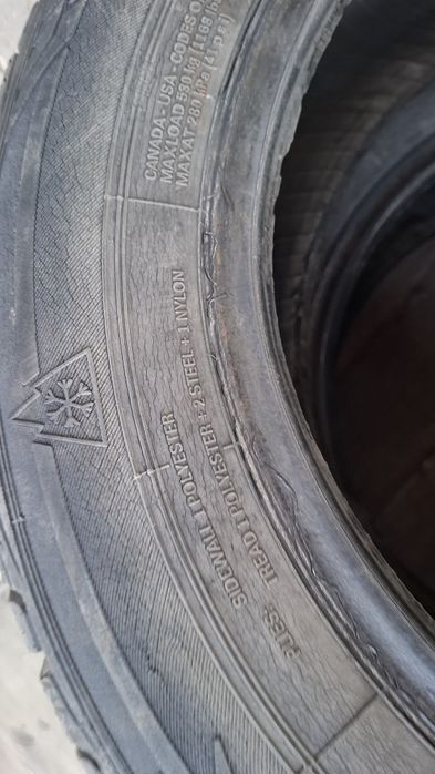 Продам зимние  шины на R14