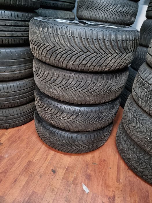 Jante 17, 4x100 / Renault + Anv.  Iarnă Michelin 205/55 R 17