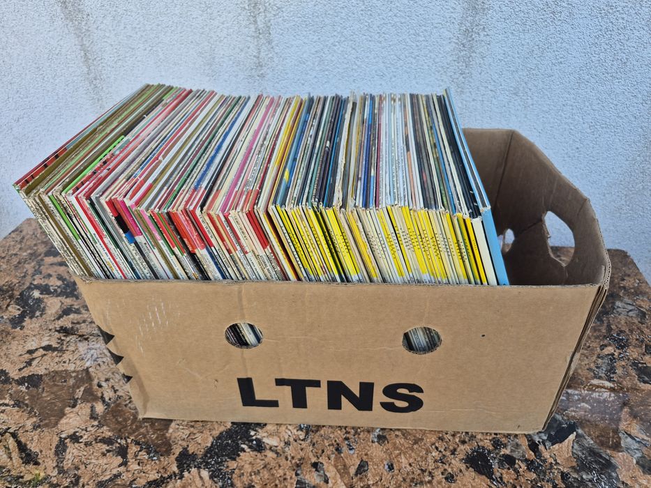 Vând lot 150LP discuri vinil EMI HIS Master's Voice cu muzica clasica