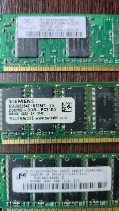 Vând memorii ddr