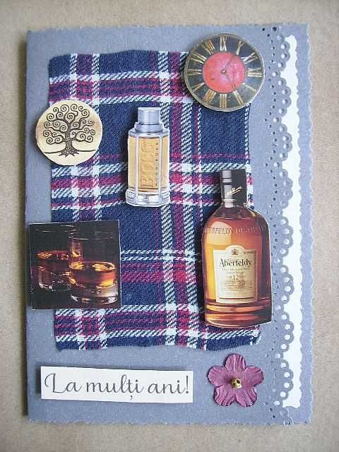 felicitari masculine handmade