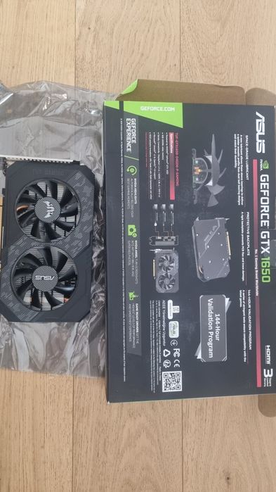 Placa video ASUS TUF Gaming Nvidia GeForce GTX 1650 OC GDDR6