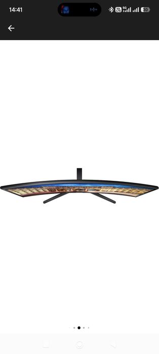 Монитор Samsung 24' Curved LC24F396FHRXEN