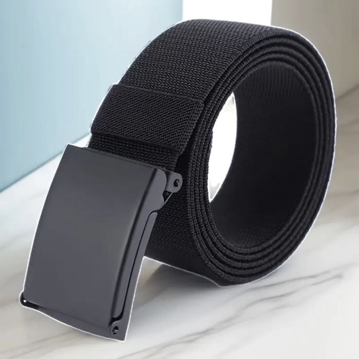 Мъжки плетен колан с автоматична катарама /Универсални за работа,спорт