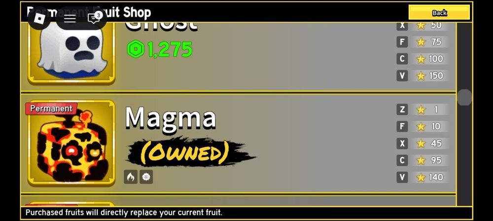 Блокс фрутс акаунт