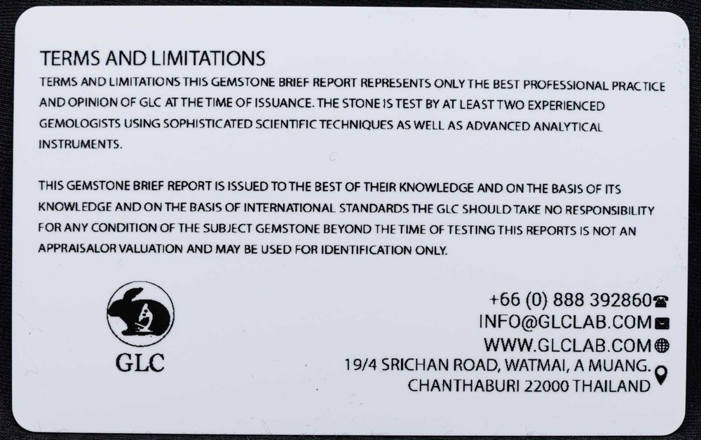 Натурален 1.32кт синьо-зелен Сапфир с IF чистота