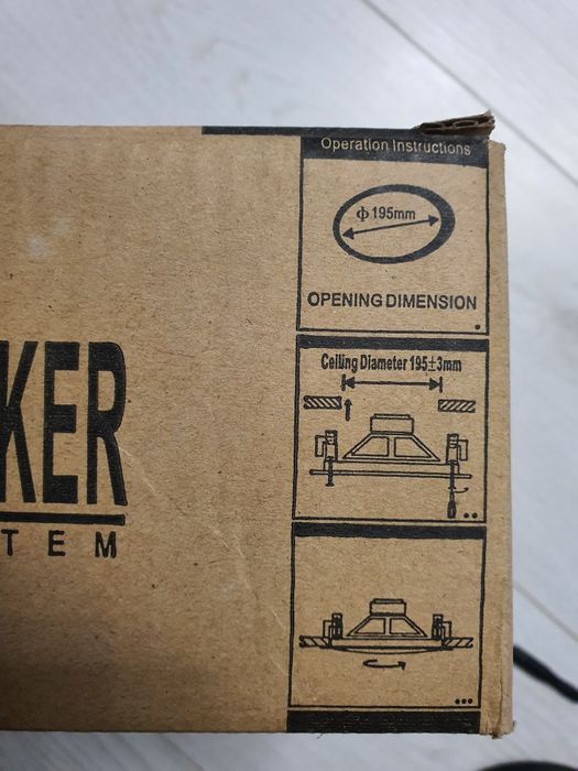 Set 2 Boxe Magnat pentru tavan