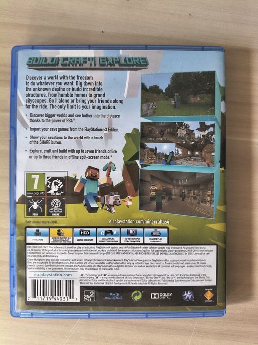 Minecraft Playstation 4 Edition
