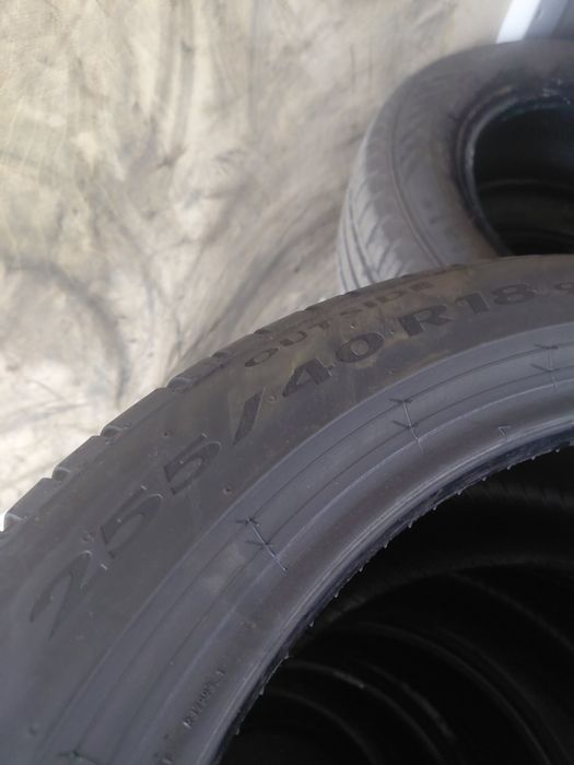 255/40/18" Pirelli 2бр.гуми