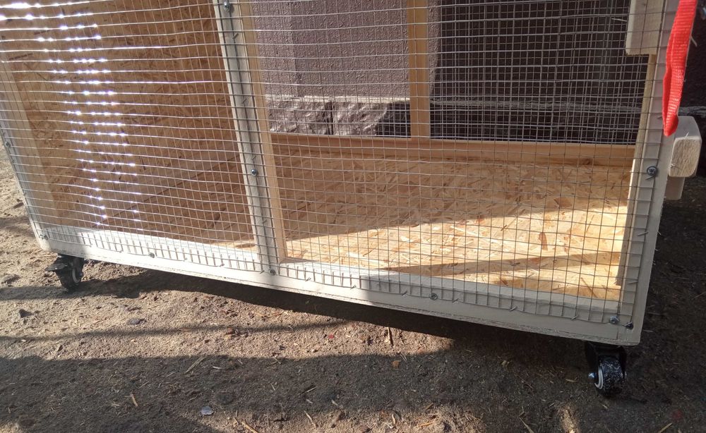 клетка для перелета, переезда с колесами