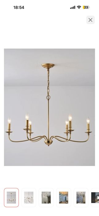 Продам новую люстру