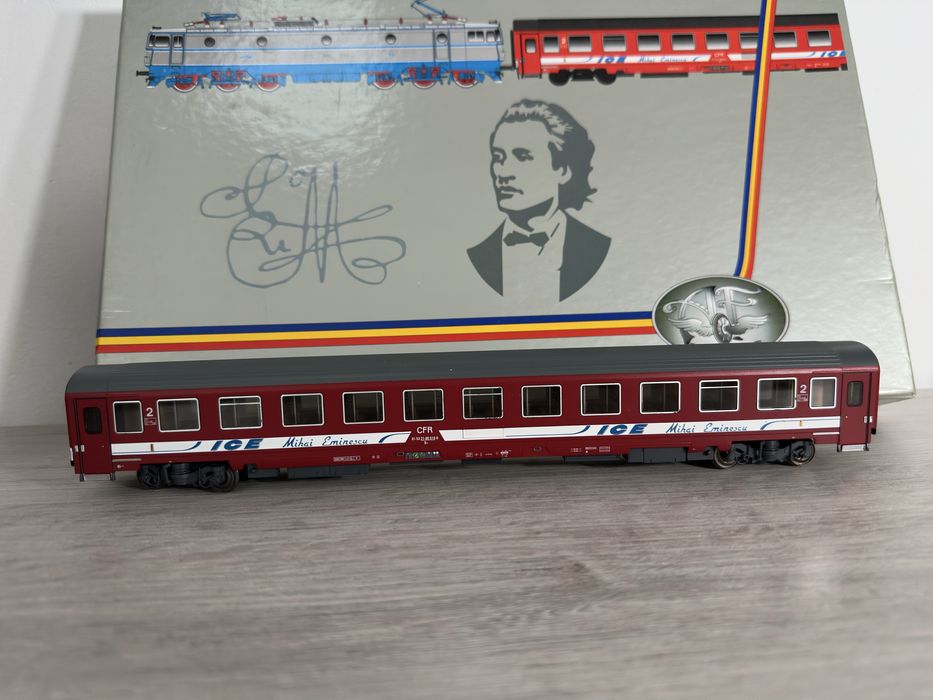 Vagoane CFR AVA 200 “ICE Mihai Eminescu” scara H0
