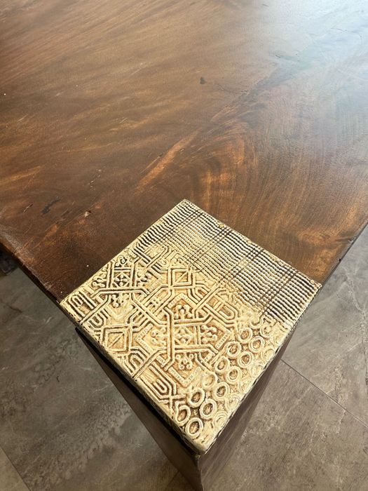 Масивна маса от (дърво манго) 6 броя,цена за една